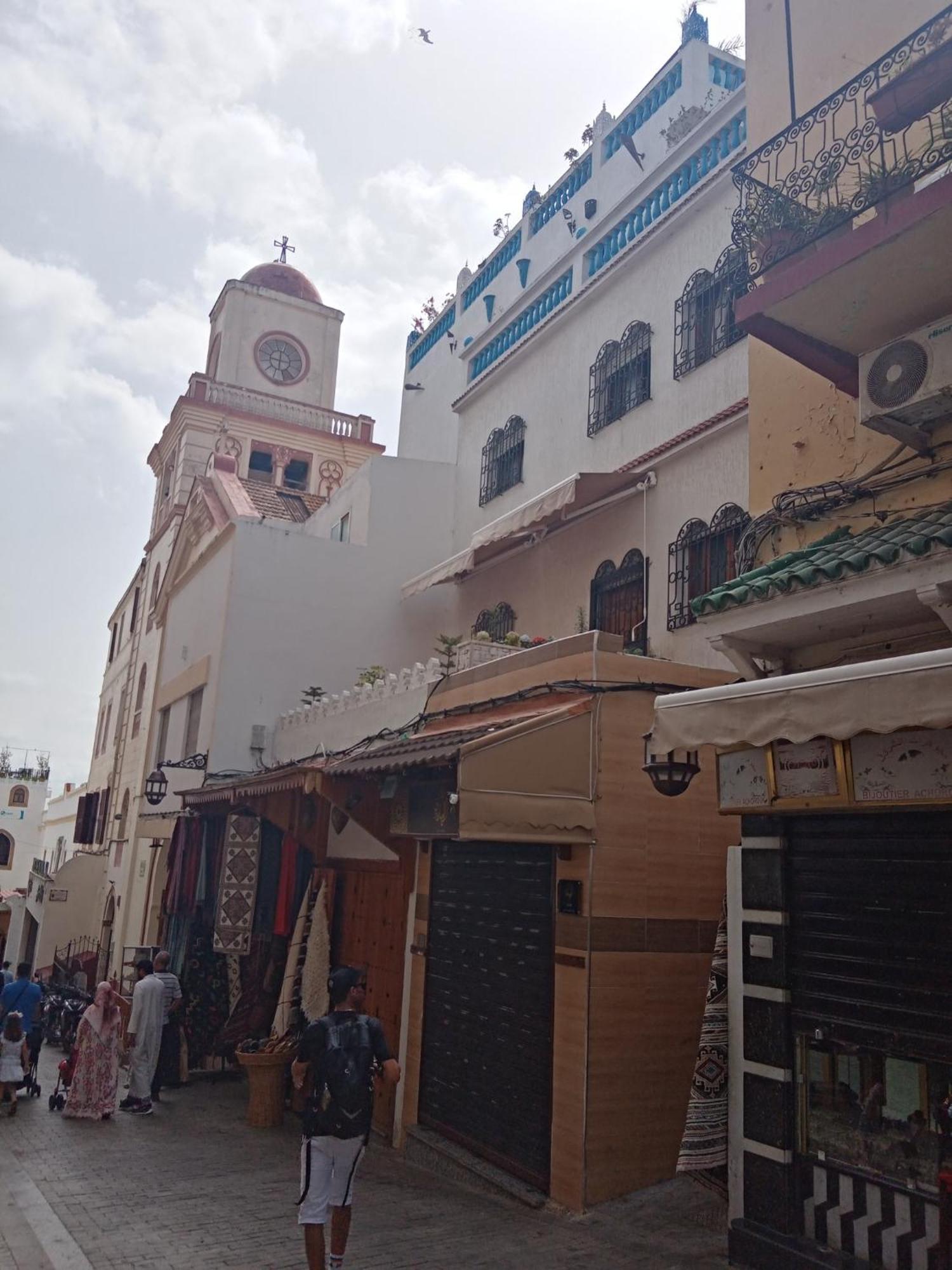Tangier Medina Roof Top Apartment With Ocean Views Exterior photo