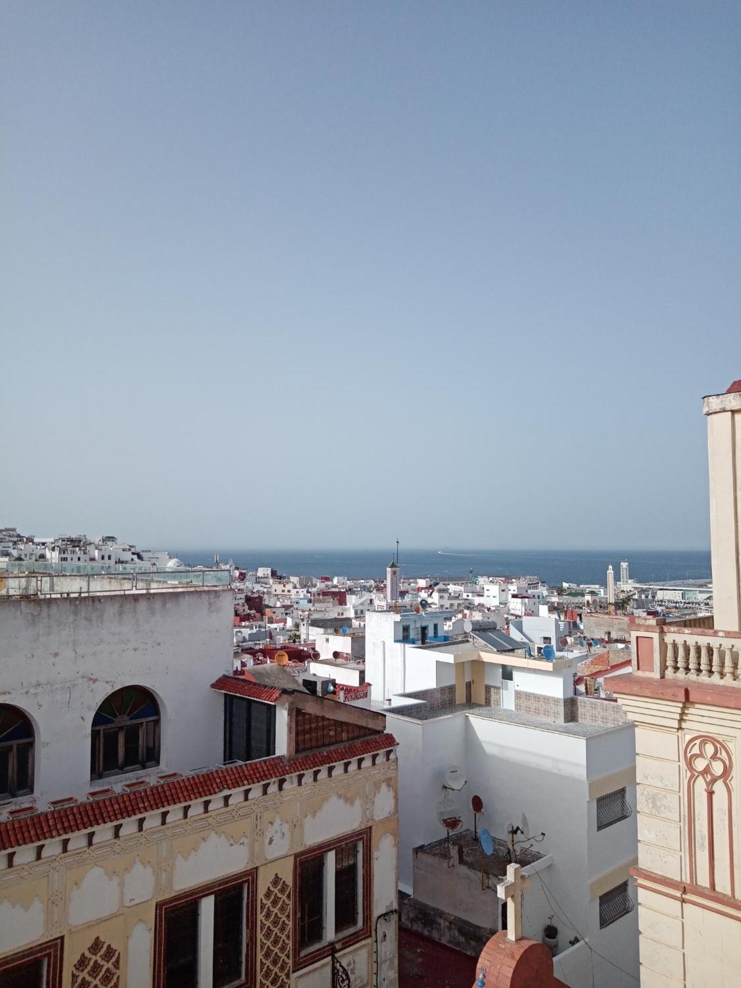 Tangier Medina Roof Top Apartment With Ocean Views Exterior photo
